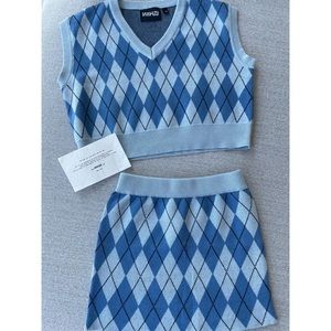 (SOLD)Independent brand Nii hai blue set